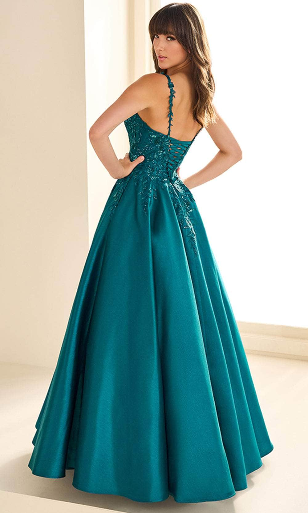 Ellie Wilde EW36094 - Lace-Up Back Sleeveless Prom Gown