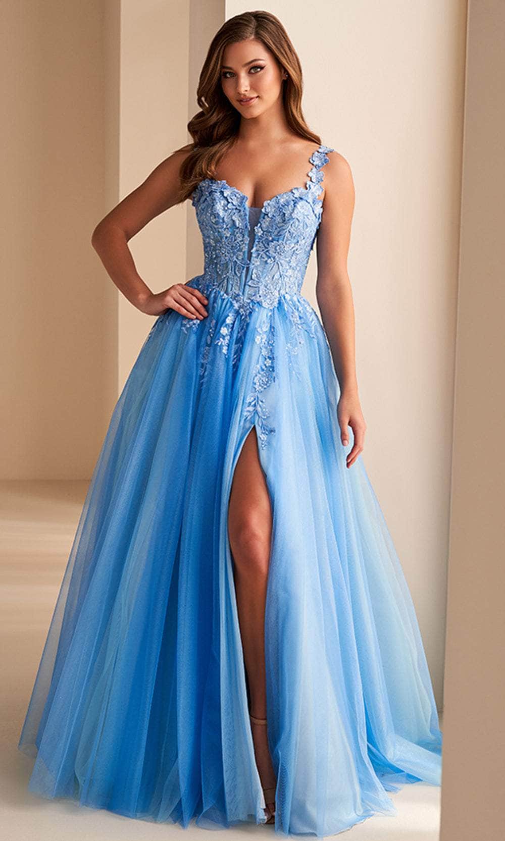 Ellie Wilde EW36213 - Long Tulle, Applique, Stone Accents, Beading, Three- Dimensional Flowers, Glitter Tulle, Horsehair & Lining A-Line Dress - 3D Floral Embellishments, Beaded, Glitter Tulle, Lace Appliques, Sleeveless, Corset Bodice, Ellie Wilde EW36213 - Long Tulle, Applique, Stone Accents, Beading, Three- Dimensional Flowers, Glitter Tulle, Horsehair & Lining A-Line Dress - 3D Floral Embellishments, Beaded, Glitter Tulle, Lace Appliques, Sleeveless, Corset Bodice,