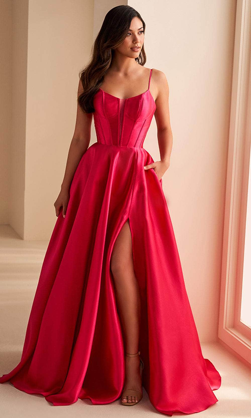 Ellie Wilde EW36224 - Corset Lace-Up Back Ballgown