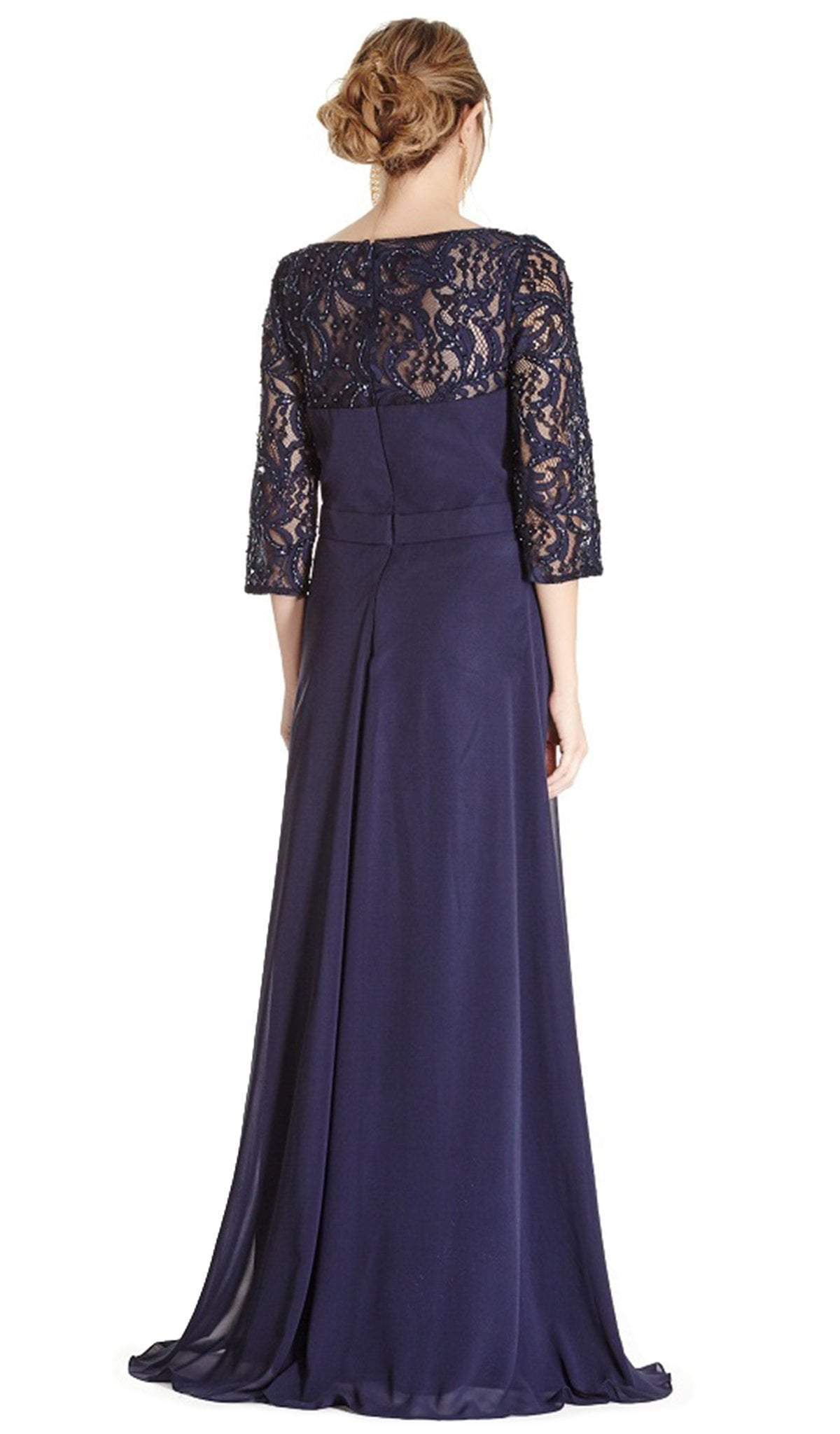 Embellished Lace Mother of Bride A-line Dress Dress