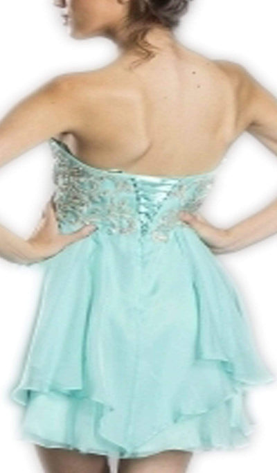 Embellished Sweetheart Homecoming Dress Homecoming Dresses