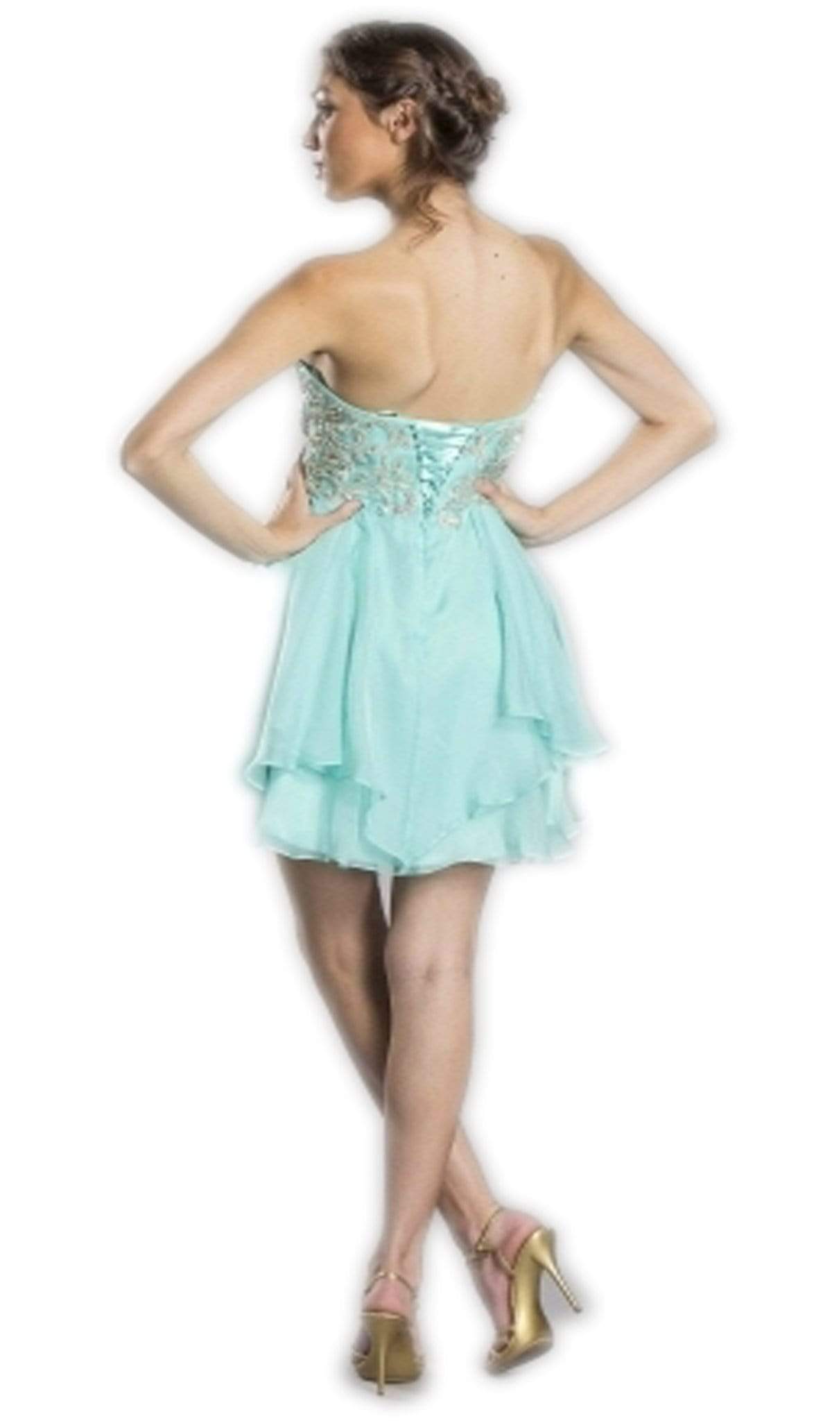 Embellished Sweetheart Homecoming Dress Homecoming Dresses