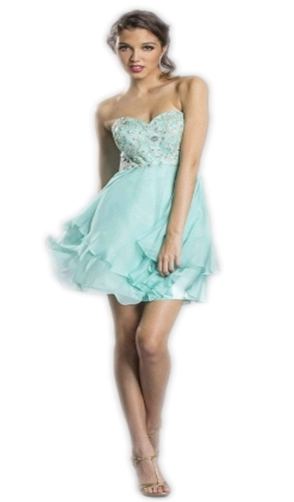 Embellished Sweetheart Homecoming Dress Homecoming Dresses