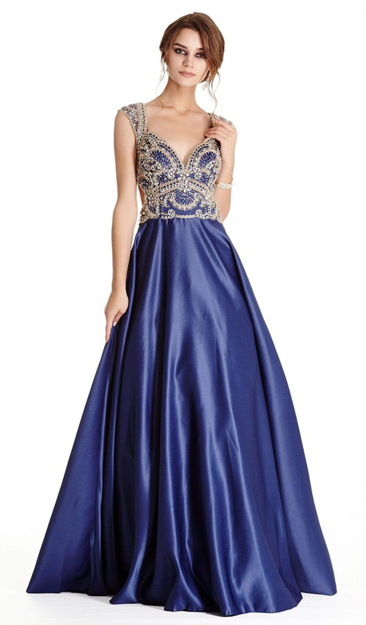 Embellished Sweetheart Neckline Ballgown Dress