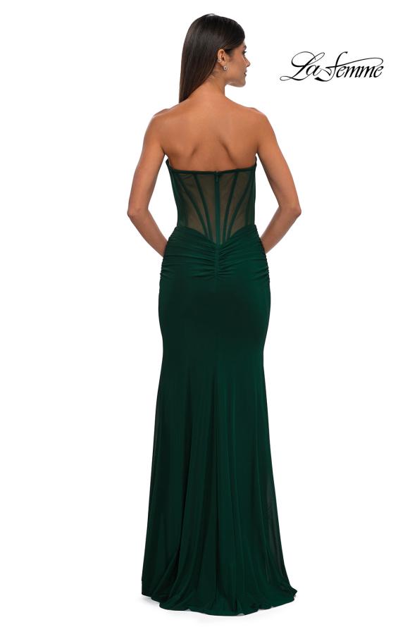 La Femme 32734 - Keyhole Sweetheart Neck Prom Dress