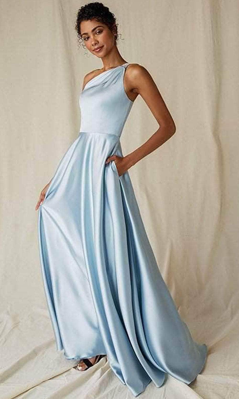 Eureka Fashion 9025 - Asymmetrical Evening Gown Special Occasion Dress