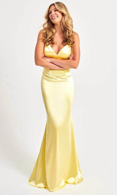 Faviana 11052 - Cross Low Back Prom Gown Prom Dresses