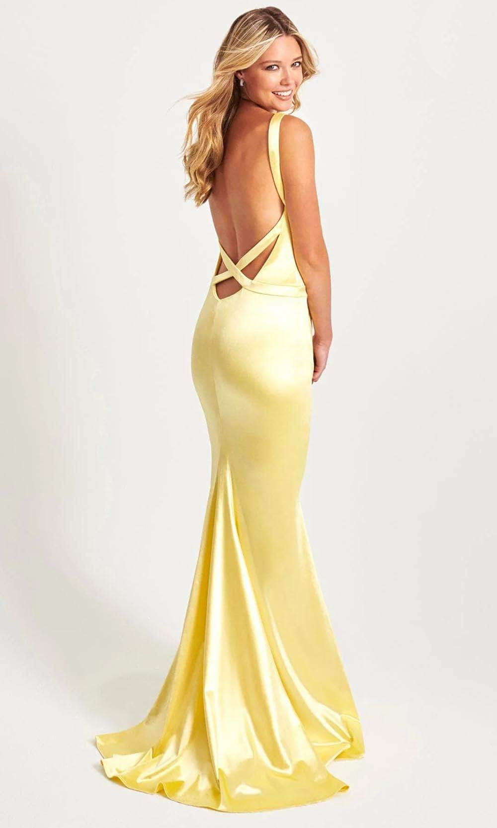 Faviana 11052 - Cross Low Back Prom Gown Prom Dresses