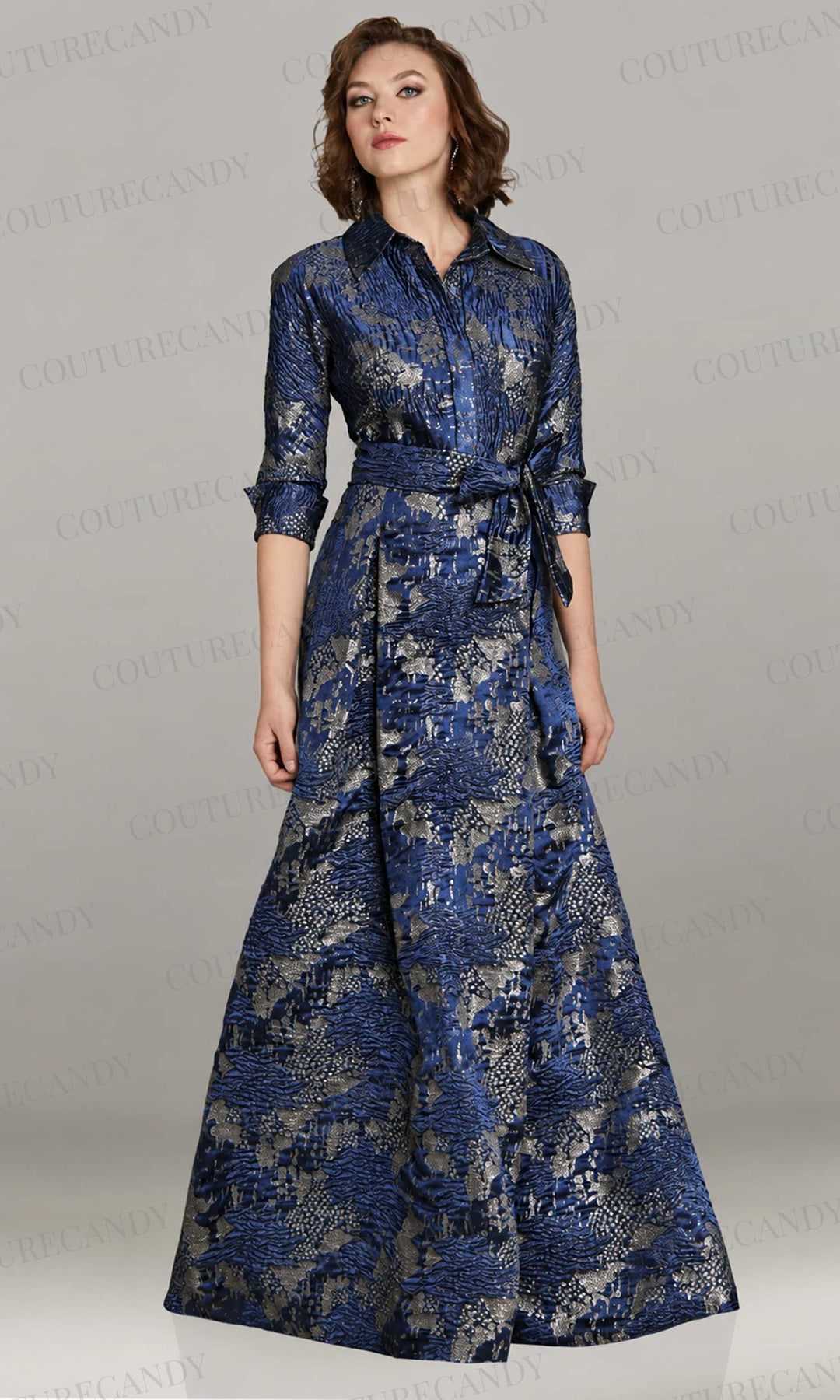 Feriani Couture 18426 Textured  Dress