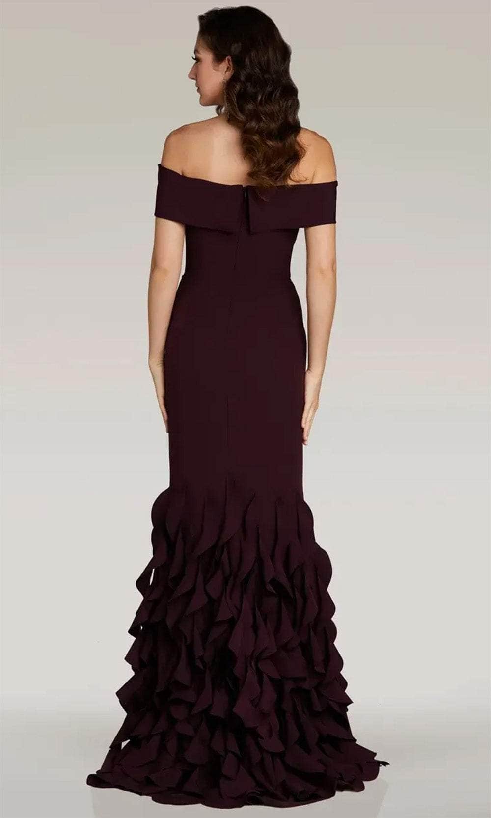 Gia Franco 12365 - Ruffled Mermaid Evening Dress Evening Dresses