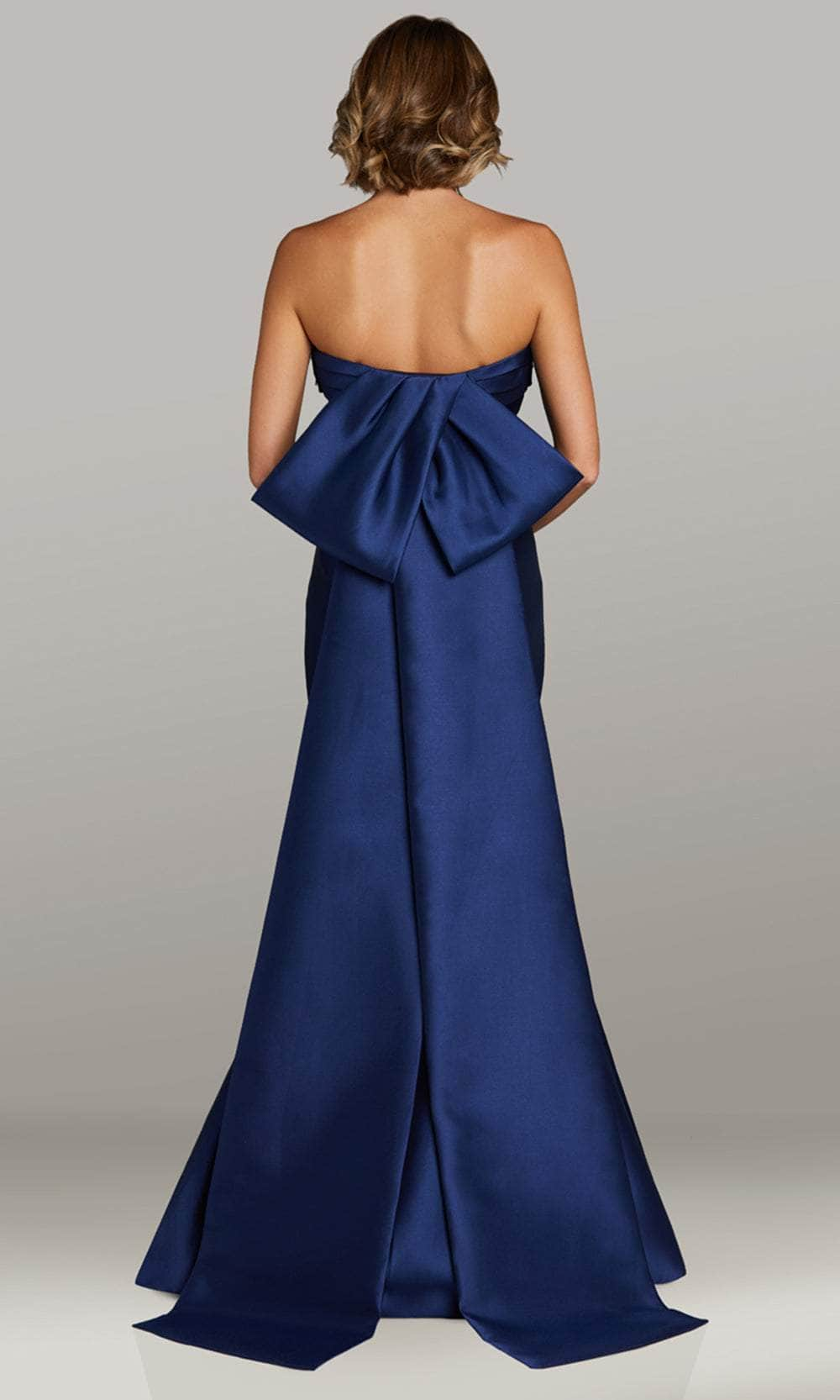 Gia Franco 12411 - Strapless Draped Bow Evening Gown Prom Dresses