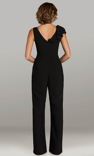 Gia Franco 12432 - V-Neck Embellished Jumpsuit Formal Pantsuits