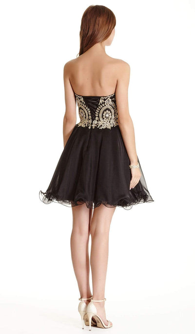 Gilded Sweetheart A-line Homecoming Dress Homecoming Dresses