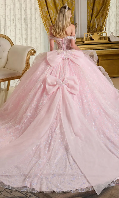 Elizabeth K GL3651 - 3D Butterfly Sweetheart Tulle Gown Quinceanera Dresses