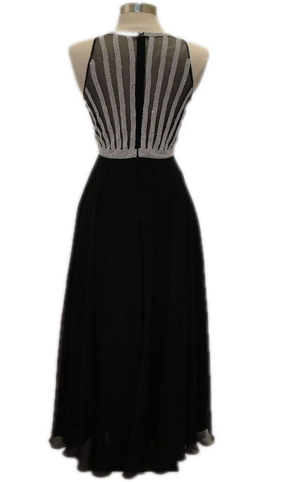 Glittering Illusion Halter A-line Prom Dress Prom Dresses