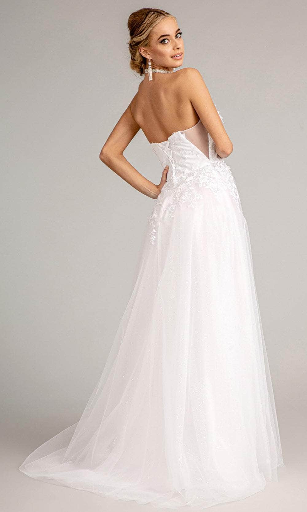 GLS by Gloria GL3010 - Strapless Sweetheart Wedding Dress Special Occasion Dress