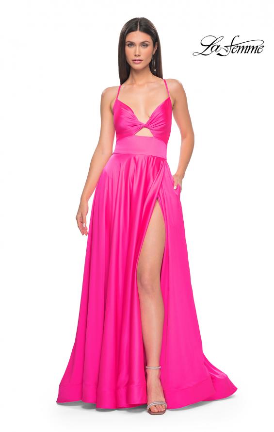 La Femme 31412 - Satin Prom Gown