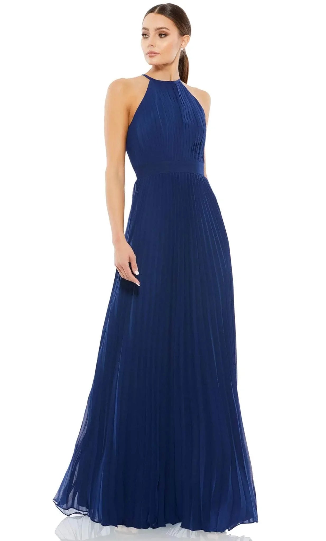 Ieena Duggal 12496 - Pleated Gown