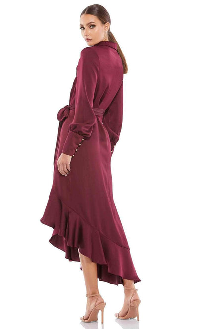 Ieena Duggal 12506 - Ruffle High Low Evening Dress Special Occasion Dress