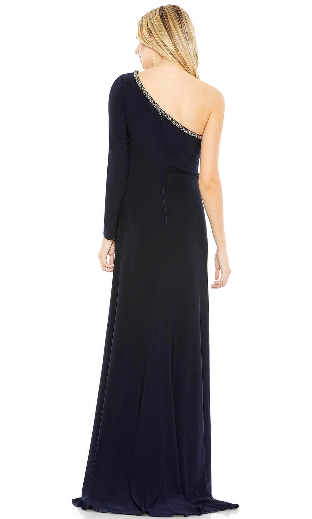 Ieena Duggal 26039 - Asymmetrical Neckline Prom Dress Prom Dresses