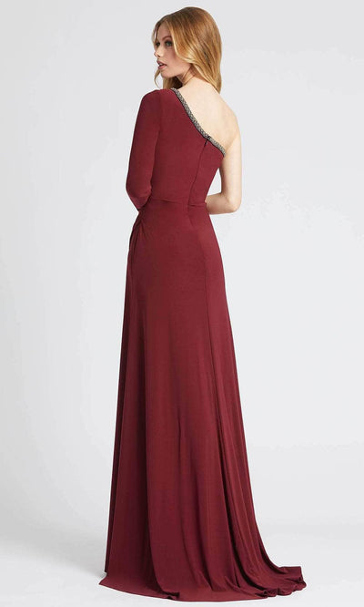 Ieena Duggal 26039 - Asymmetrical Neckline Prom Dress Prom Dresses