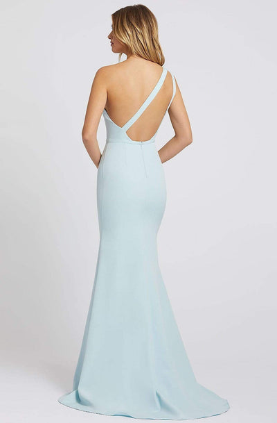 Ieena Duggal - 26266I Asymmetrical Strapped Open Back Gown Prom Dresses
