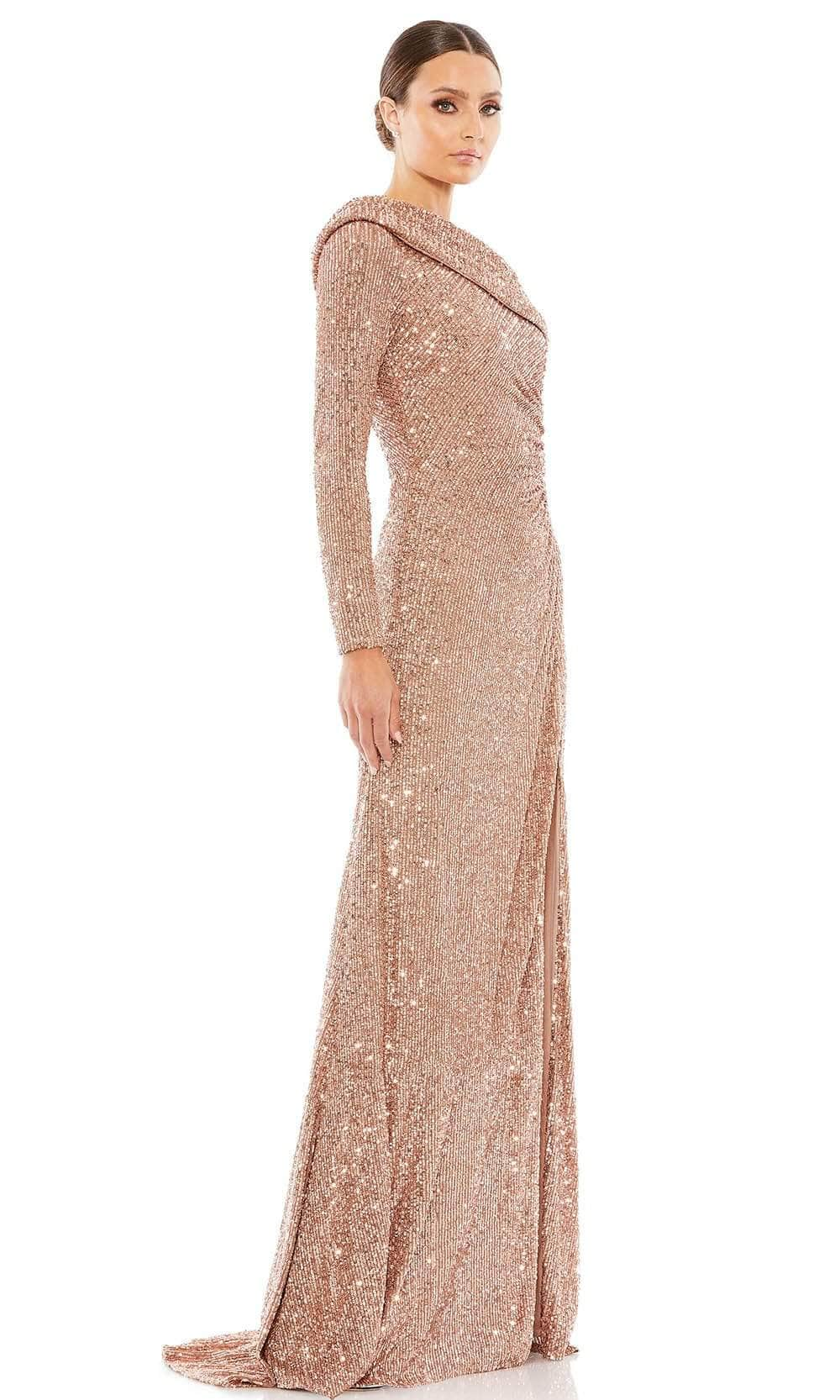 Ieena Duggal 26571 - Sequined Sheath Evening Gown Evening Dresses