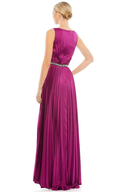 Ieena Duggal 26610 - Sleeveless With Belt Long Dress Special Occasion Dress