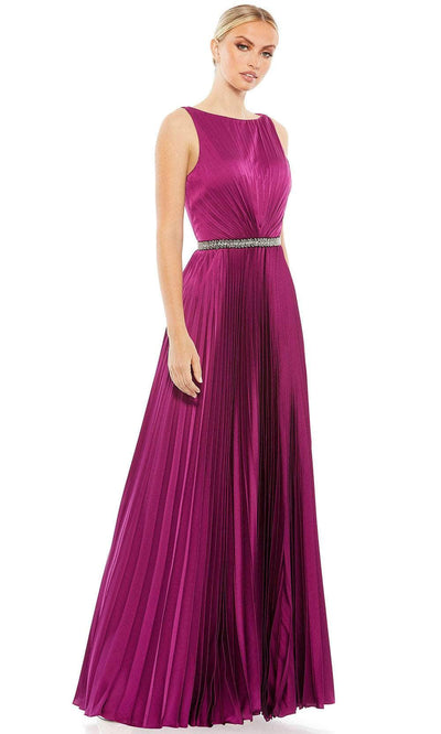 Ieena Duggal 26610 - Sleeveless With Belt Long Dress Special Occasion Dress