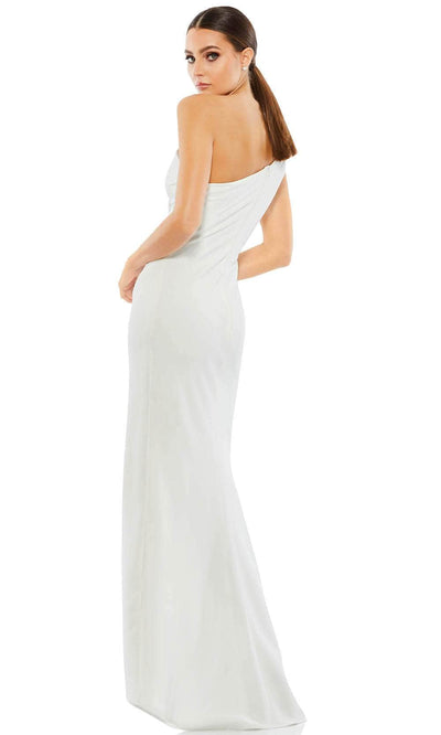 Ieena Duggal 26665 - Asymmetric Neckline One-Shoulder Sheath Dress Special Occasion Dress