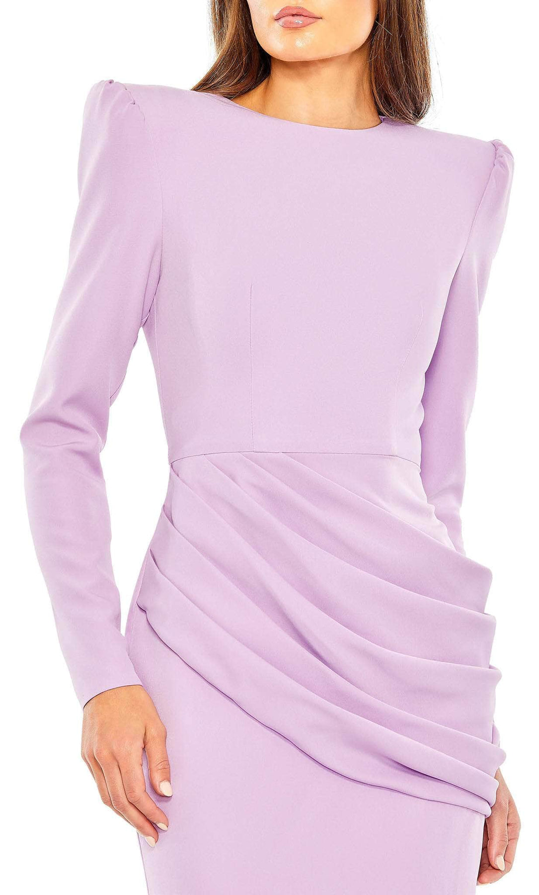 Ieena Duggal 26704 - Long Sleeve Jewel Neck Cocktail Dress Special Occasion Dress