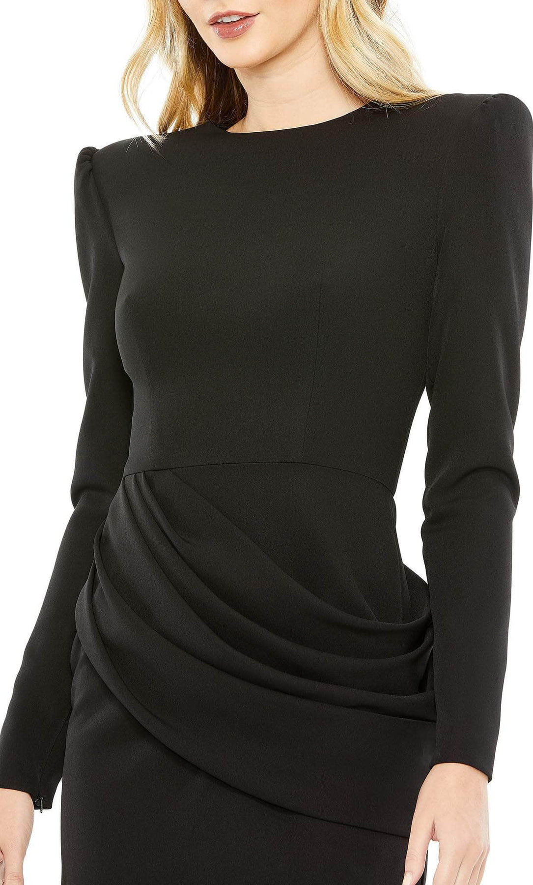 Ieena Duggal 26704 - Long Sleeve Jewel Neck Cocktail Dress Special Occasion Dress