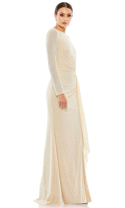 Ieena Duggal 26715 - Ruched Waist Sequin Evening Dress Special Occasion Dress