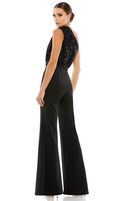 Ieena Duggal 26716 - Asymmetric Sequined Jumpsuit Formal Pantsuits