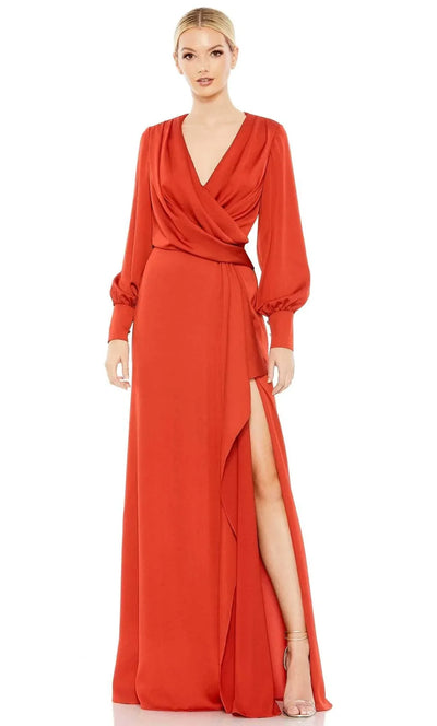 Ieena Duggal 26895 - Bishop Sleeve Gown