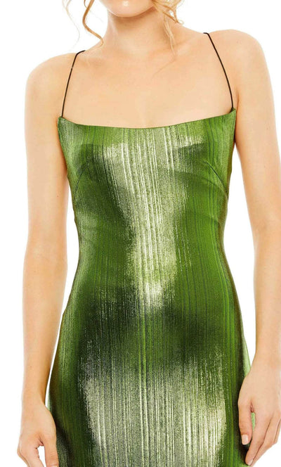 Ieena Duggal 27061 - Lace-Up Gown