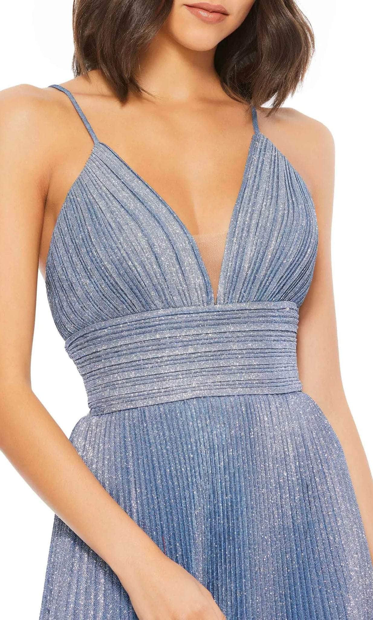 Ieena Duggal 30725 - V-neck Dress