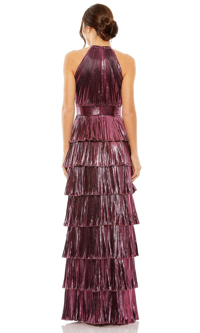Ieena Duggal 30763 - Pleated Halter Evening Dress Evening Dresses