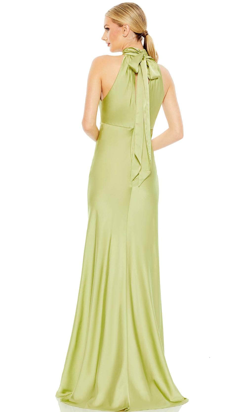 Ieena Duggal 49520 - Ruched High Halter Evening Gown Evening Dresses