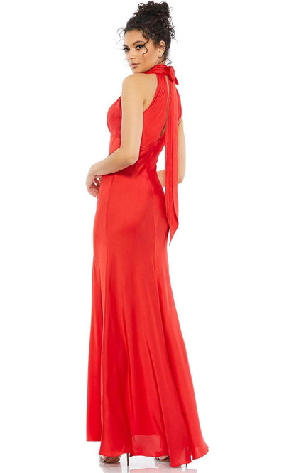 Ieena Duggal 49520 - Ruched High Halter Evening Gown Evening Dresses