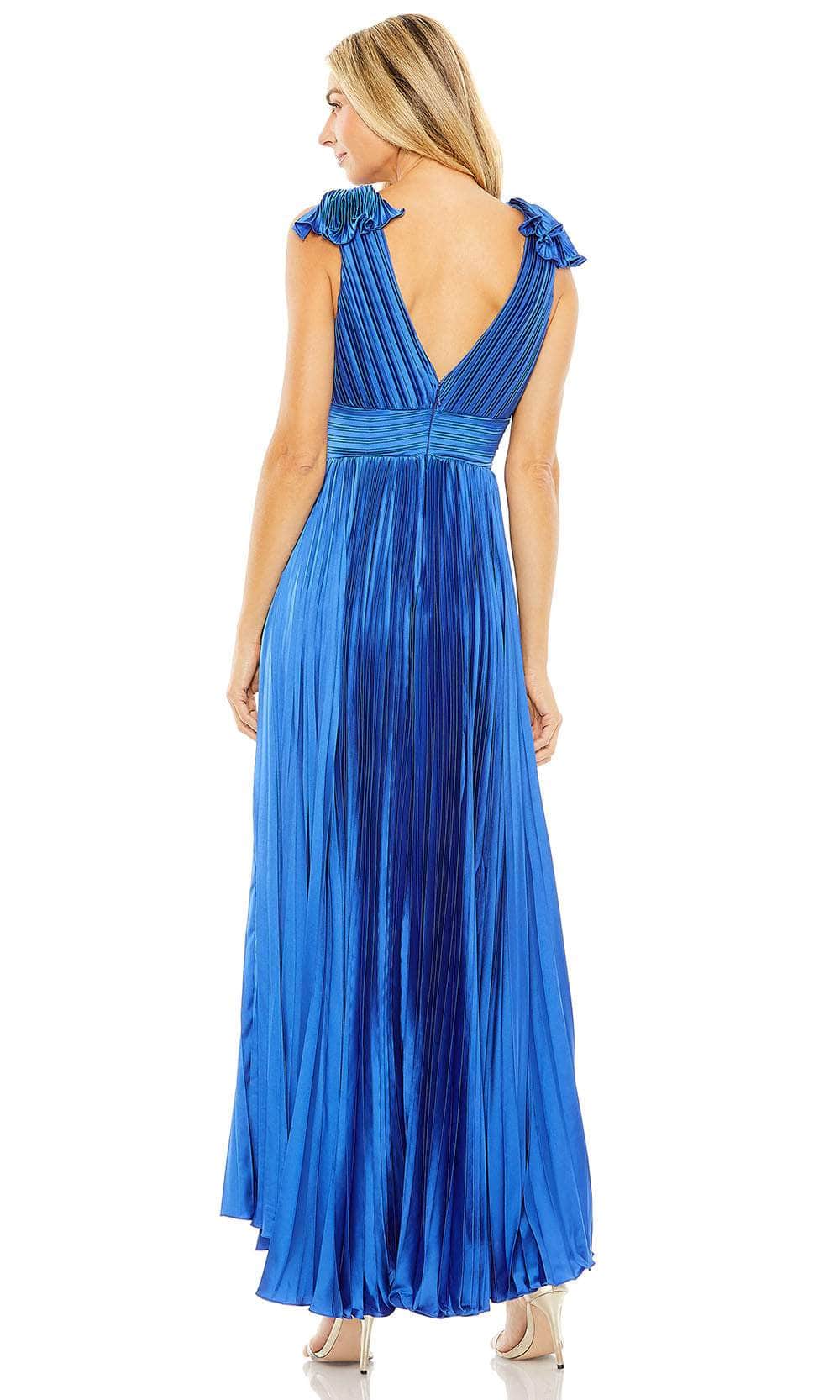 Ieena Duggal 49734 - Ruffled Straps Prom Gown Prom Dresses