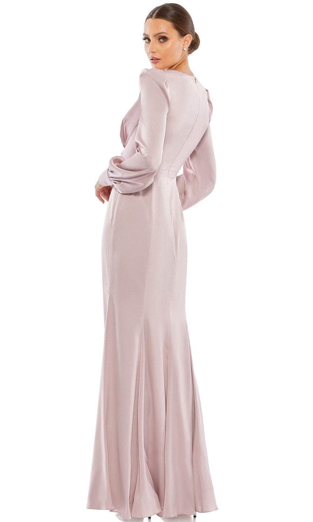 Ieena Duggal 55635 - V-neck Long Dress Mother of the Bride Dresses