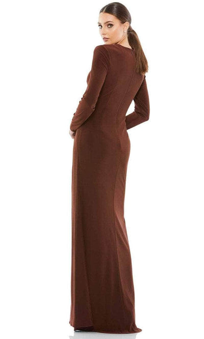 Ieena Duggal 55708 - Keyhole Neckline Long Sleeved Dress Special Occasion Dress