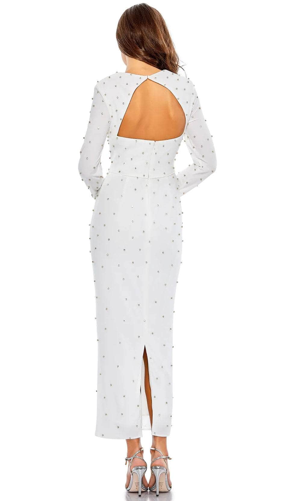 Ieena Duggal 55792 - Queen Anne Pearl Beaded Dress Cocktail Dresses