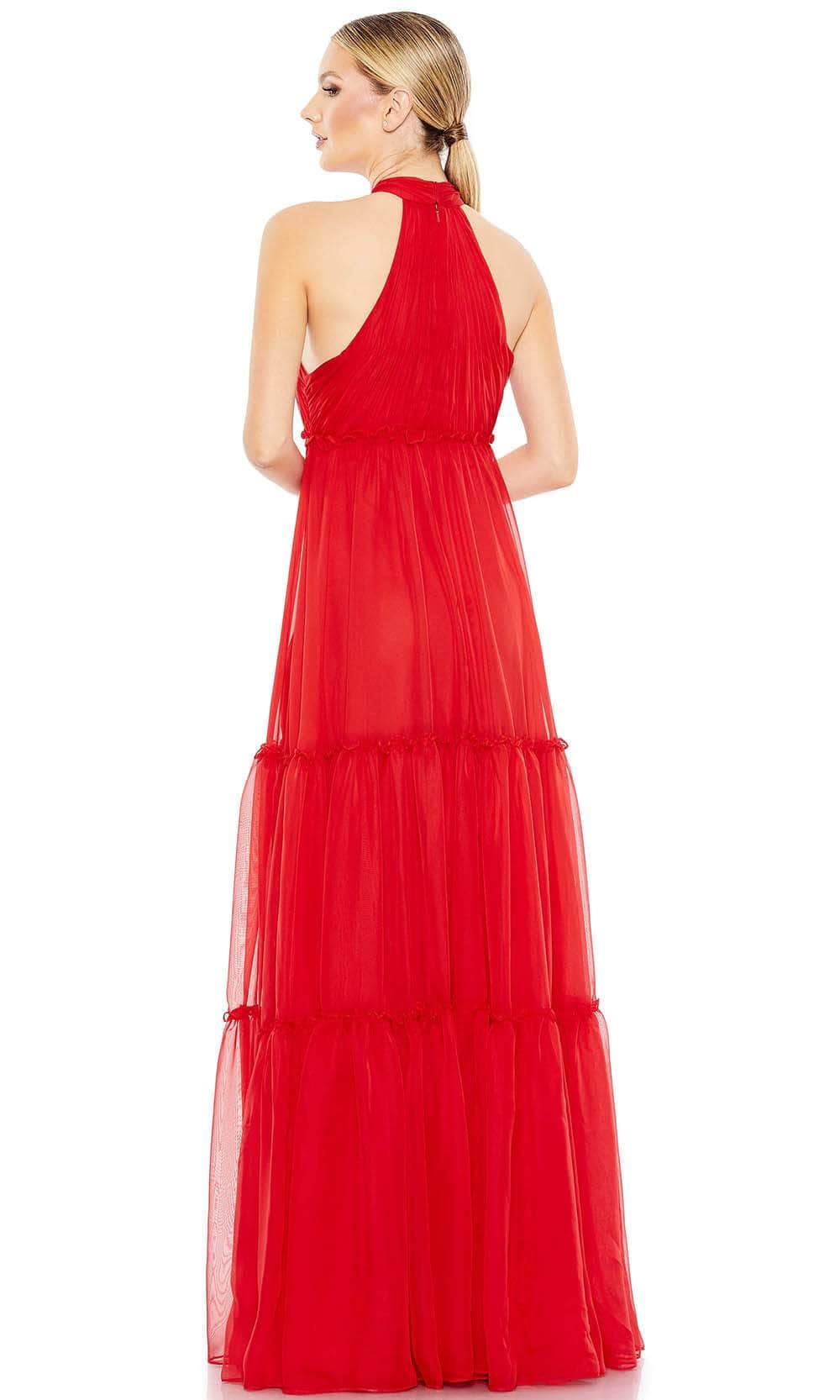 Ieena Duggal 55848 - Bow Accent Halter Evening Gown Evening Dresses