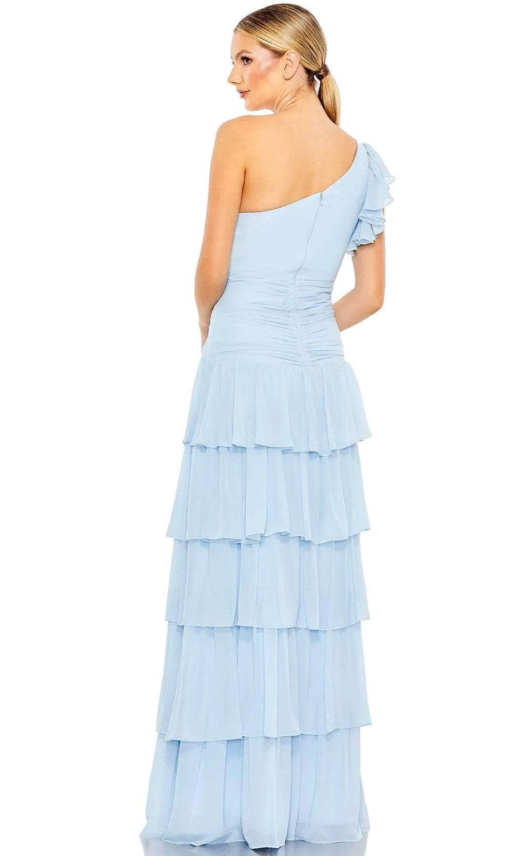 Ieena Duggal 55849 - Asymmetric Tiered Evening Dress Evening Dresses