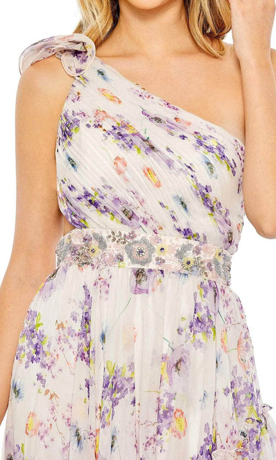 Ieena Duggal 67969 - Floral High-Low Formal Dress Evening Dresses