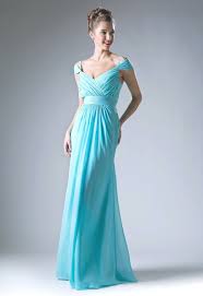 Ladivine CH527 - Chiffon Sheath Formal Dress
