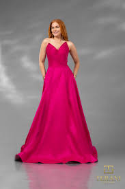 Terani Couture 251P4060 - Sleeveless A-Line Prom Gown