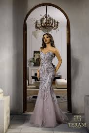 Terani Couture 251P4388 - Beaded Strapless Sweetheart Prom Gown